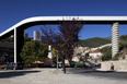 ponte de pedestres sobre a ribeira da carpinteira carrilho da graça