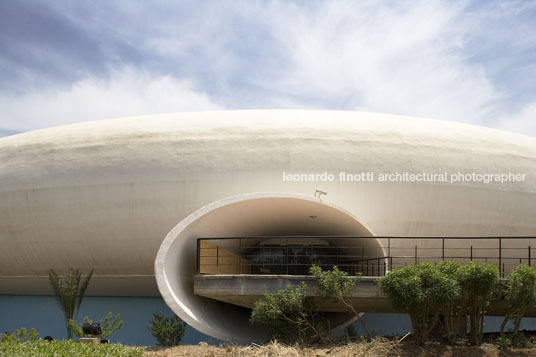 dome of the olympic complex oscar niemeyer