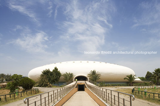 dome of the olympic complex oscar niemeyer