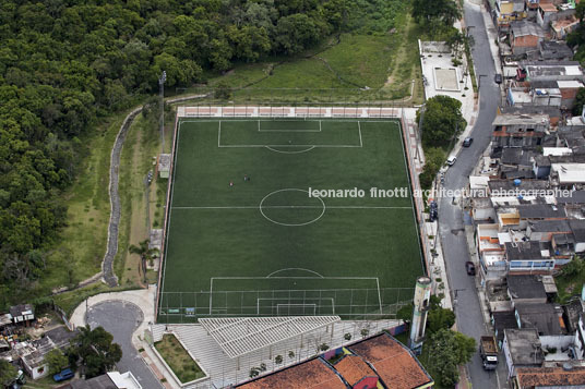 soccer field at jardim são rafael hproj planejamento e projetos