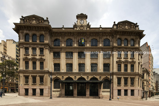 anhangabaú surroundings several authors