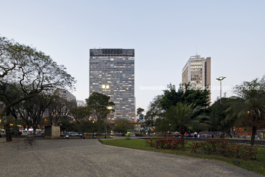 anhangabaú surroundings several authors