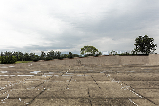 the geometric hill / monument to the martyr le corbusier